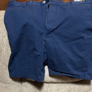 Club Room Dark Blue Flat Front Shorts